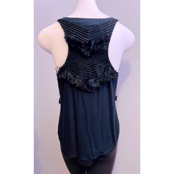 EUC Mara Hoffman Fringe Tank Size Med GORGEOUS!!!! Double Layer Tank Exc Cond. - Picture 3 of 9